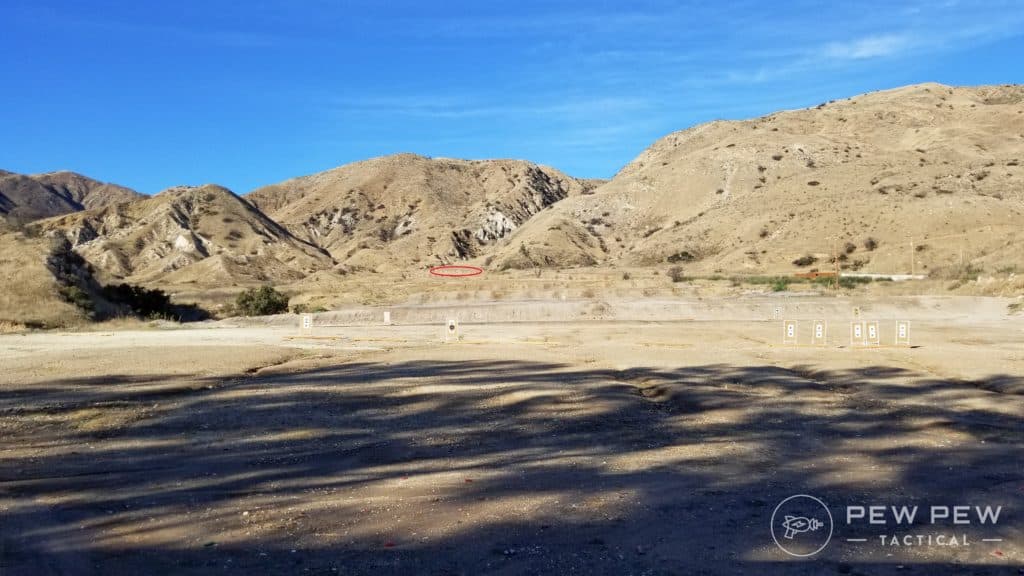 600 Yards at Angeles Range, Marked