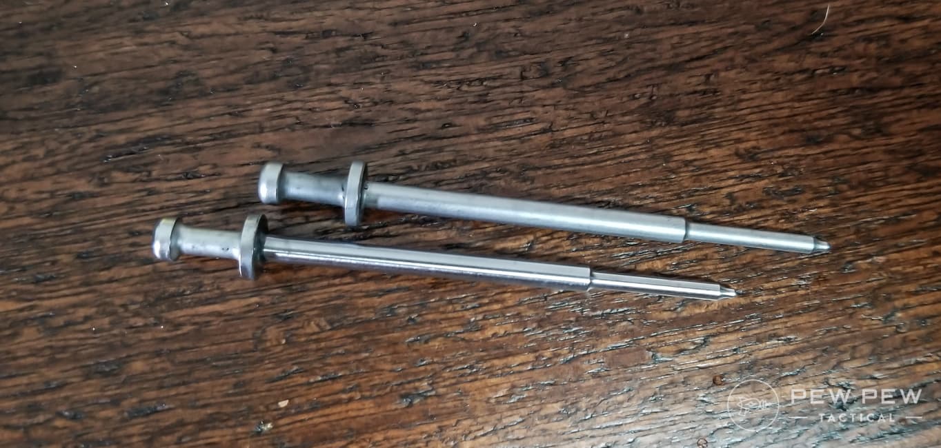 Ultrasonic Cleaned Firing Pins
