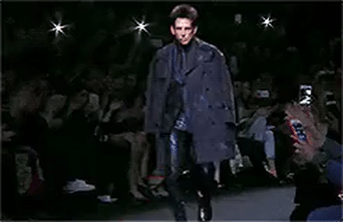 Zoolander catwalk gif