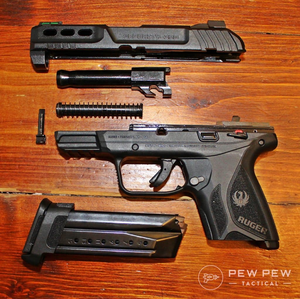 Ruger Security-380 field strip