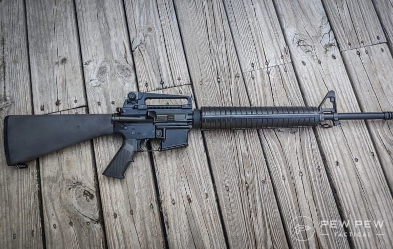 Post Thumbnail Image for post: Best AR-15 Builds: M16A4 (Modern Musket)