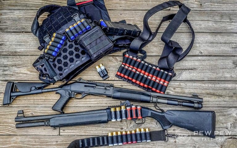 Post Thumbnail Image for post: Best Shotgun Ammo Carriers: Side Saddle, Pouches, & Bandoliers