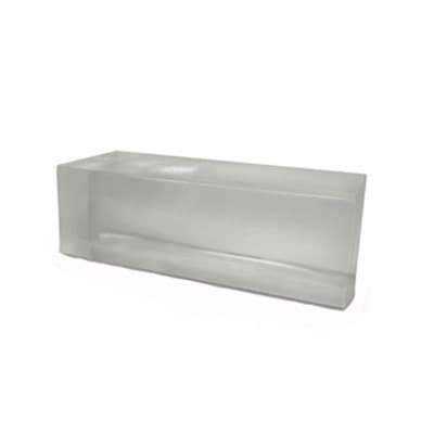 Clear Ballistics Gel Long Range Block