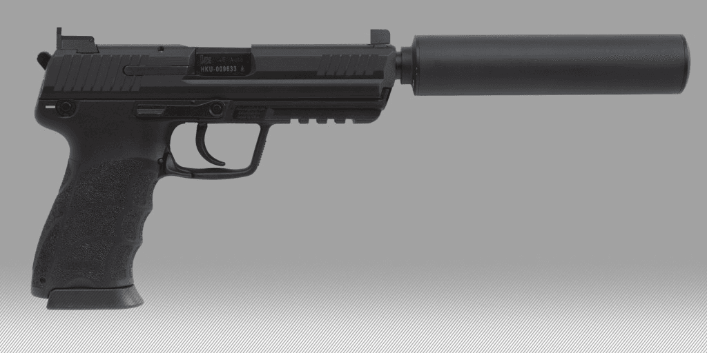 HK45 with suppressor