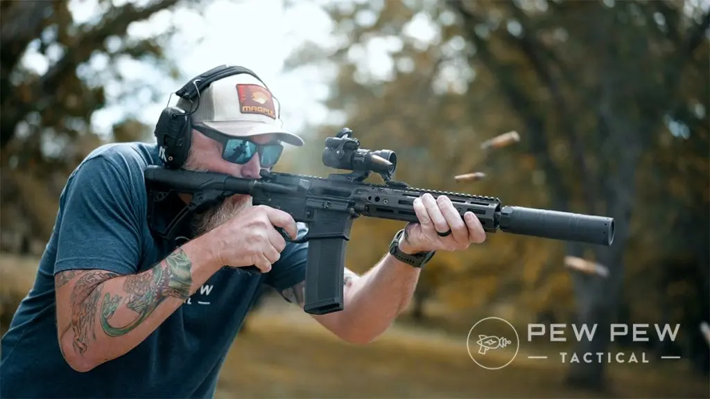 Daniel Defense Sound Guard shooting