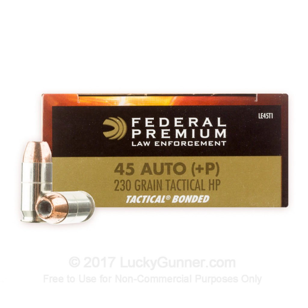 Product Image for Federal +P 230 gr Tactical Bonded LE