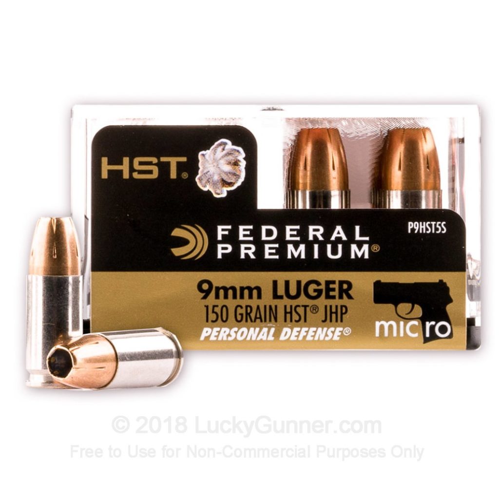 Product Image for Federal Micro HST 150gr JHP