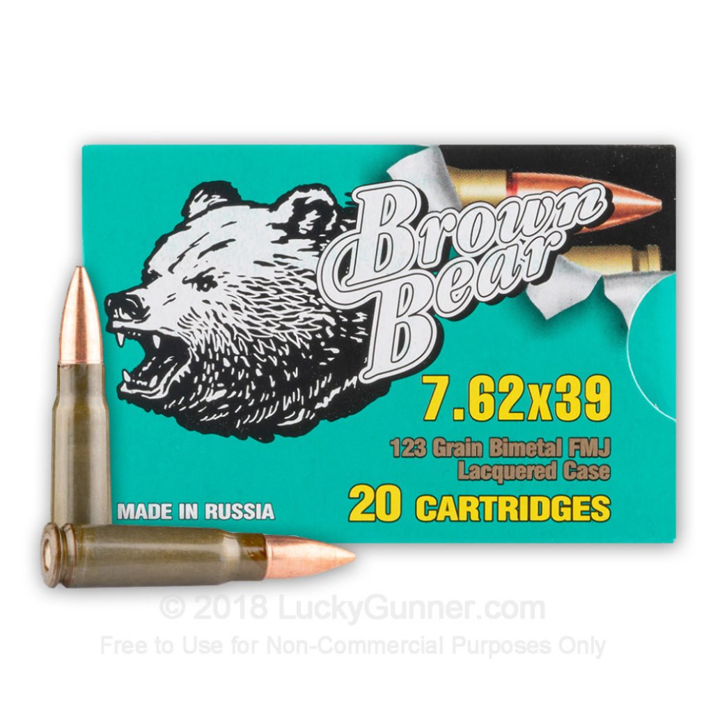 Product Image for Brown Bear 123gr 7.62x39