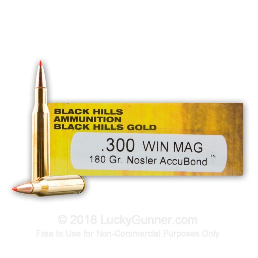 Product Image for Black Hills Gold 180-Grain Nosler Accubond