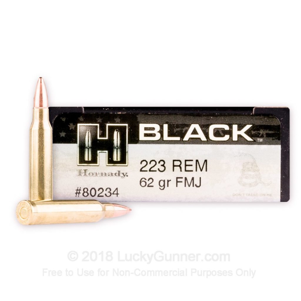 Product Image for Hornady Black 62gr 5.56 NATO