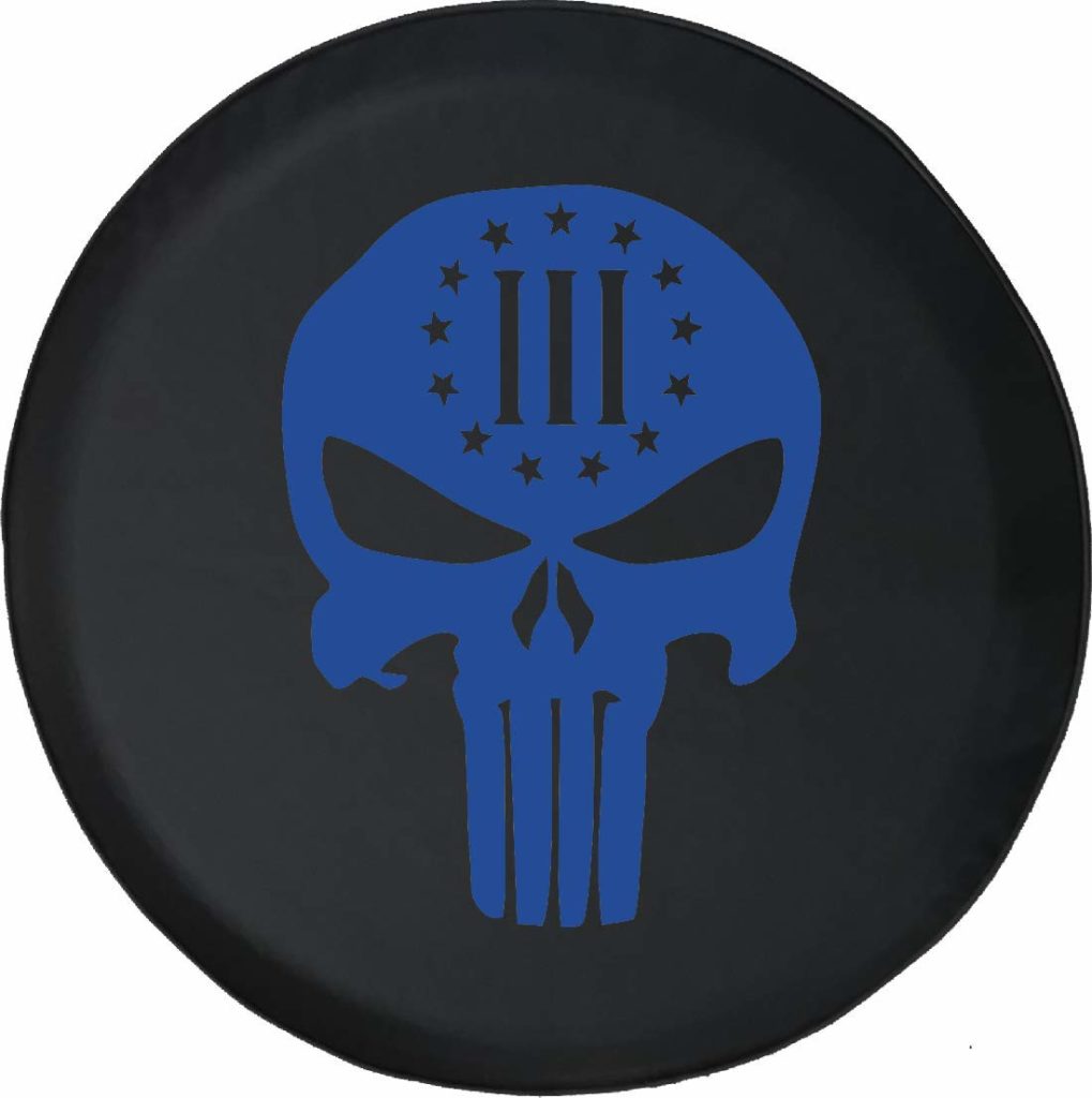 Product Image for Three Percent Punisher Tire Cover