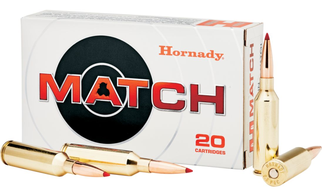 Product Image for Hornady Custom Match Rifle Ammunition 168 Grain .308