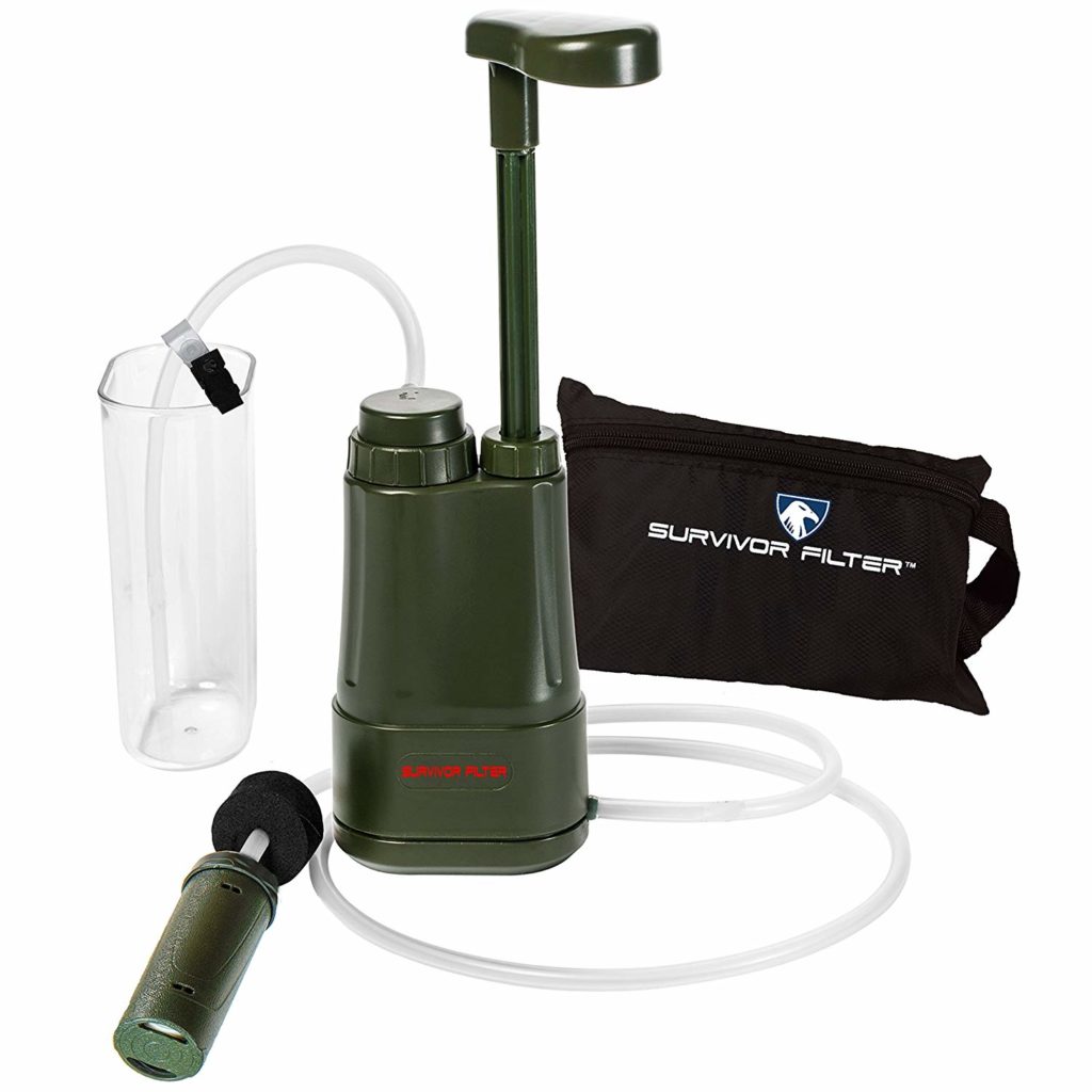 Product Image for Survivor Filter Pro Portable Water Filter Pump