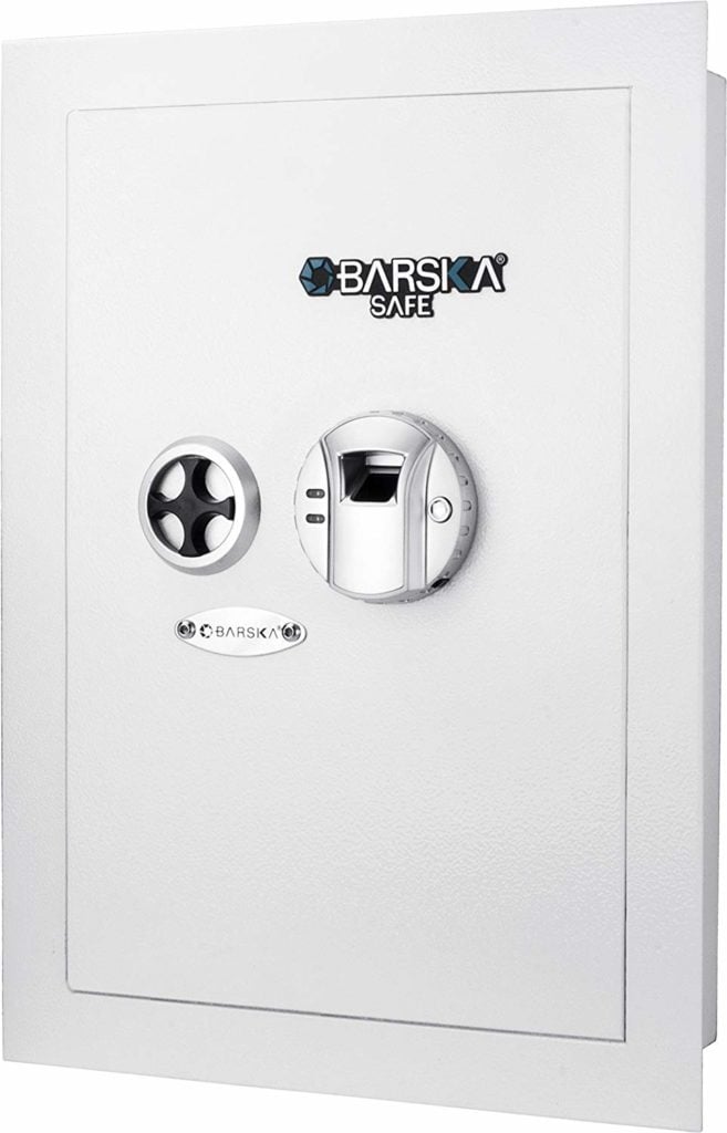 Product Image for Barska AX12038 Biometric Wall Safe