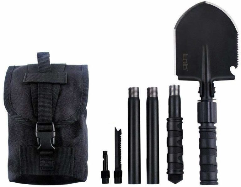 Product Image for IUNIO Military Portable Folding Shovel and Pickax