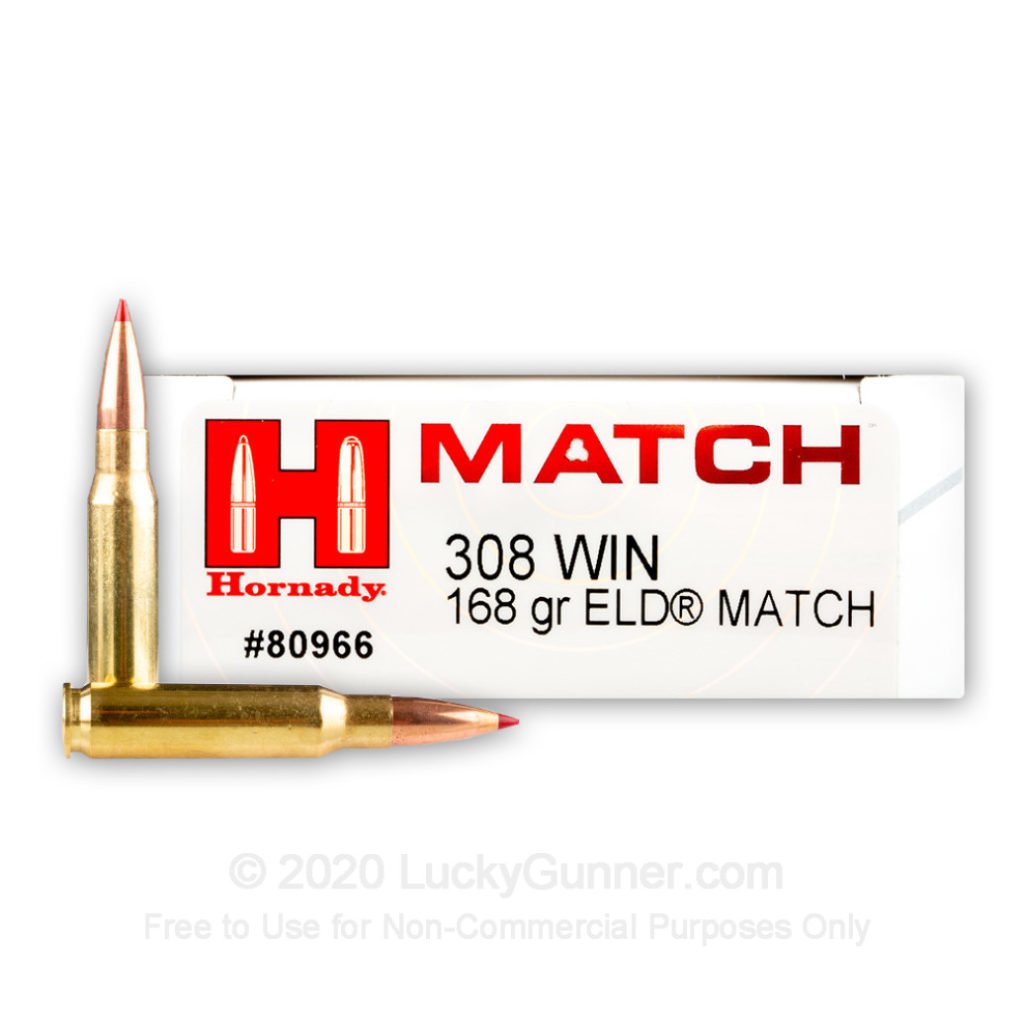 Product Image for Hornady Match .308 Win 168gr ELD Match