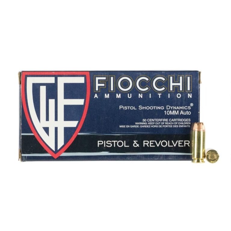 Product Image for Fiocchi Pistol Shooting Dynamics 10mm Auto180 GR JHP, 50 rounds