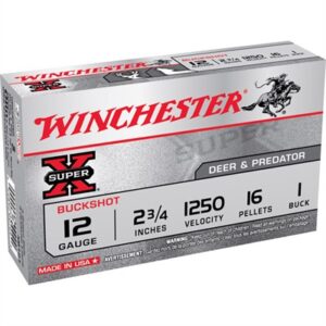 Product Image for Winchester Super-X 12ga Buffered #1 Buckshot