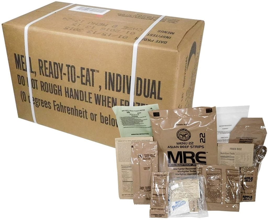 Product Image for U.S. Military Surplus Ready to Eat Meals