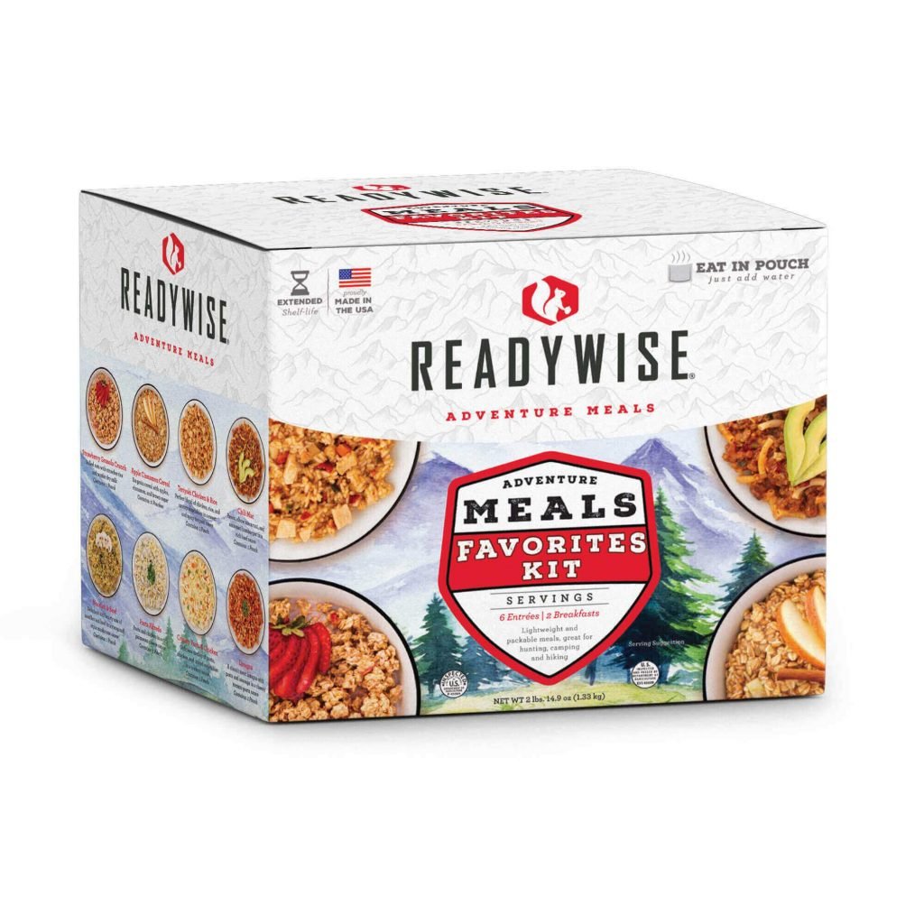 Product Image for ReadyWise Adventure Meals Favorites Kit