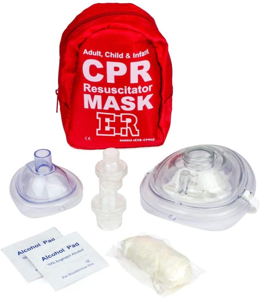 Product Image for Adult and Infant CPR Mask Combo Kit