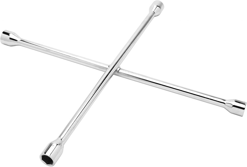 Product Image for Performance Tool W1 20" SAE/Metric 4-Way Cross Lug Wrench