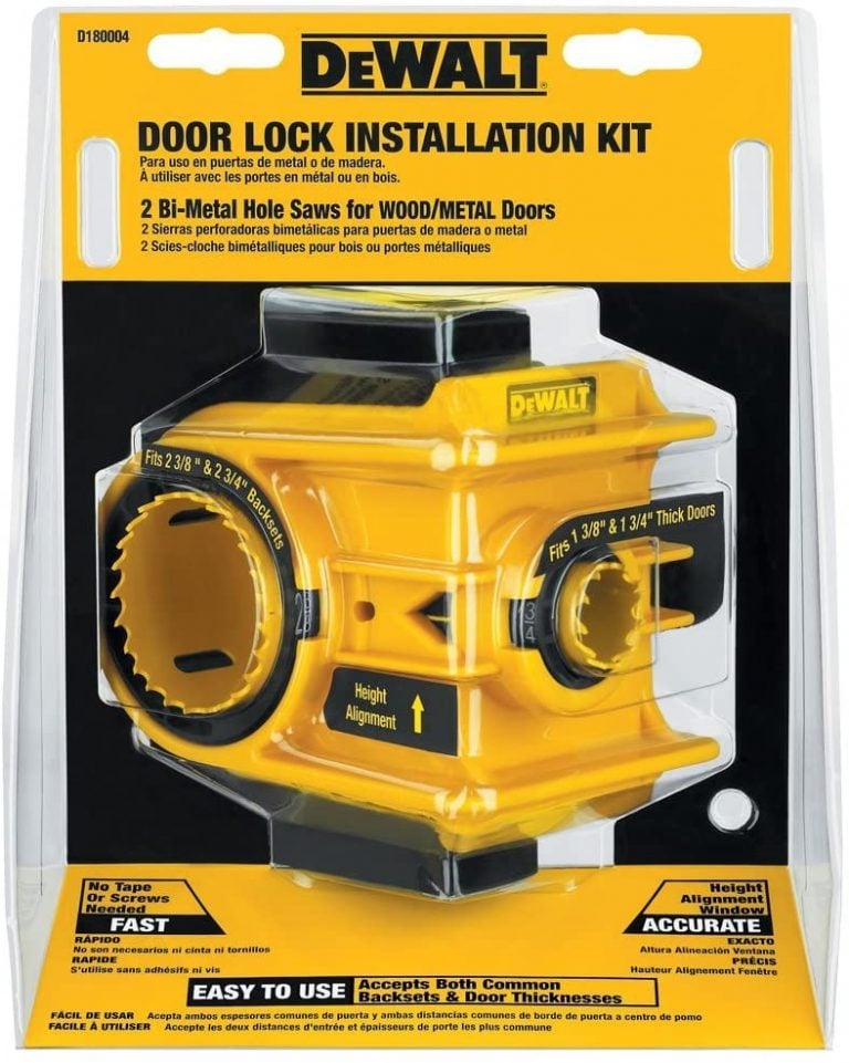 Product Image for DEWALT Door Lock Installation Kit