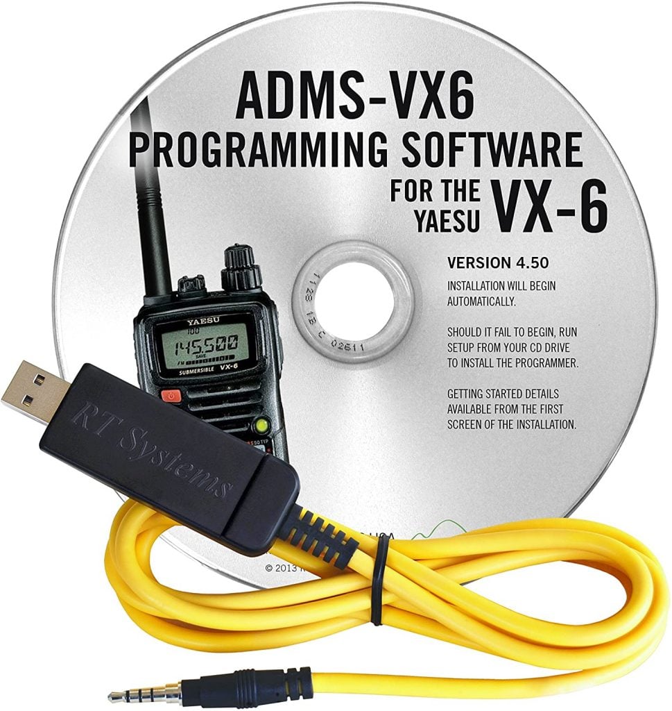 Product Image for Yaesu VX-6R Cable & Programming Software