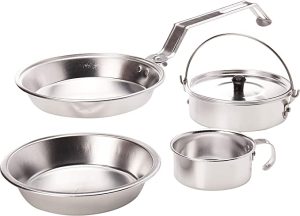 Product Image for Coleman 5-Piece Aluminum Nesting Mess Kit