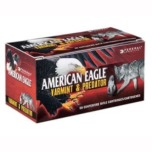 Product Image for American Eagle Varmint & Predator 6.5 Grendel 90 GR TNT JHP