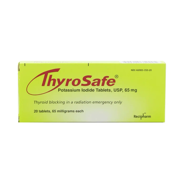 Product Image for FDA Approved Thyrosafe Potassium Iodide (KI) Tablets