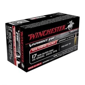 Product Image for Winchester .17 WSM 25 GR Varmint HE