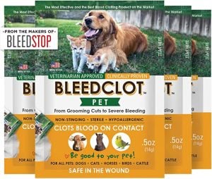 Product Image for BleedStop First Aid Pet Blood Clotting Powder