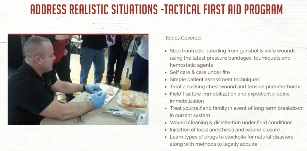 Product Image for Active Response Training Tactical First Aid and System Collapse Medicine