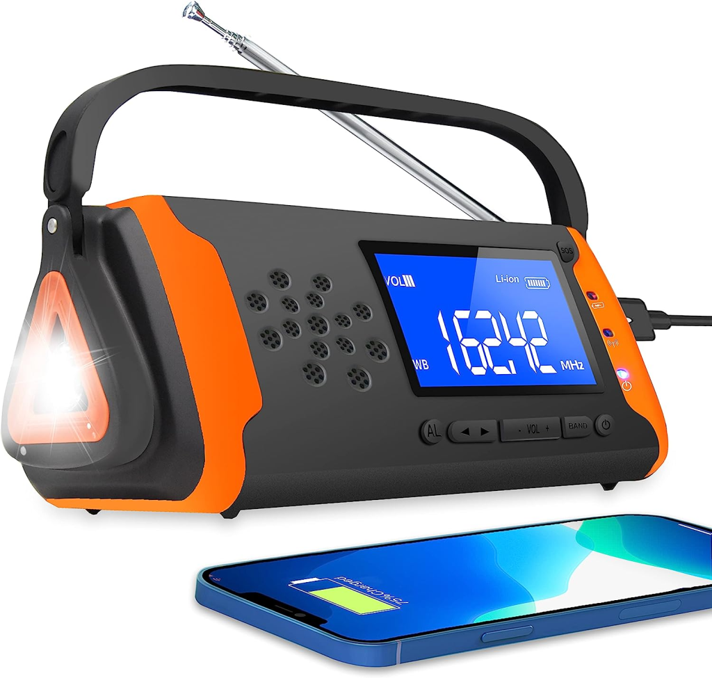 Product Image for Hand Crank Solar Radio