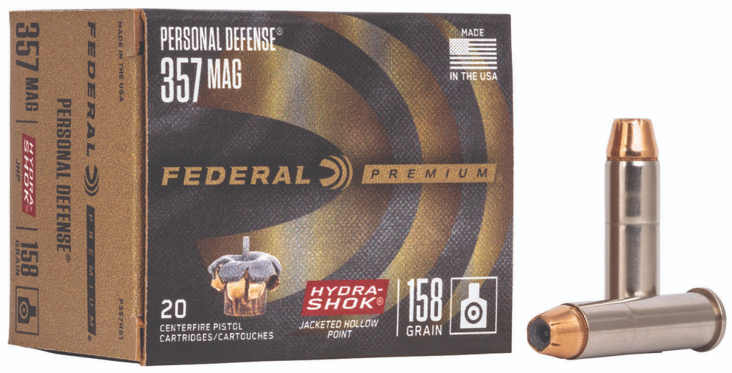 Product Image for Federal Personal Defense Hydra-Shok .357 Magnum 158-grain