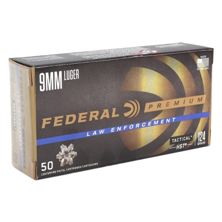 Product Image for Federal Premium HST 9mm 124gr JHP - 50 rds