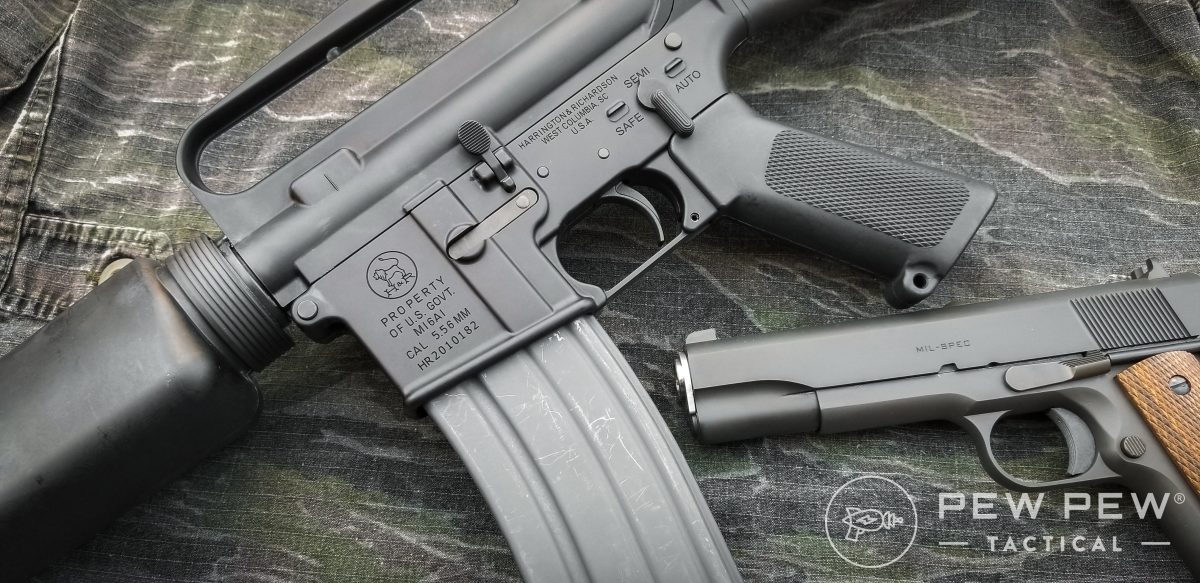 H&R M16A1 & Springfield Mil-Spec 1911