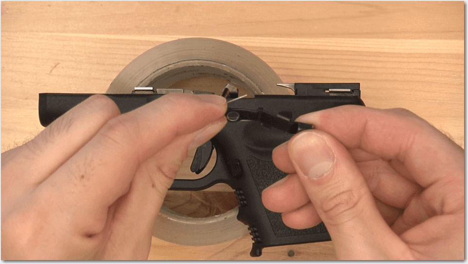 Glock Small Pin First