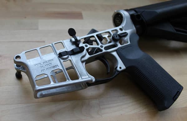 Skeletonized AR-15 Lower