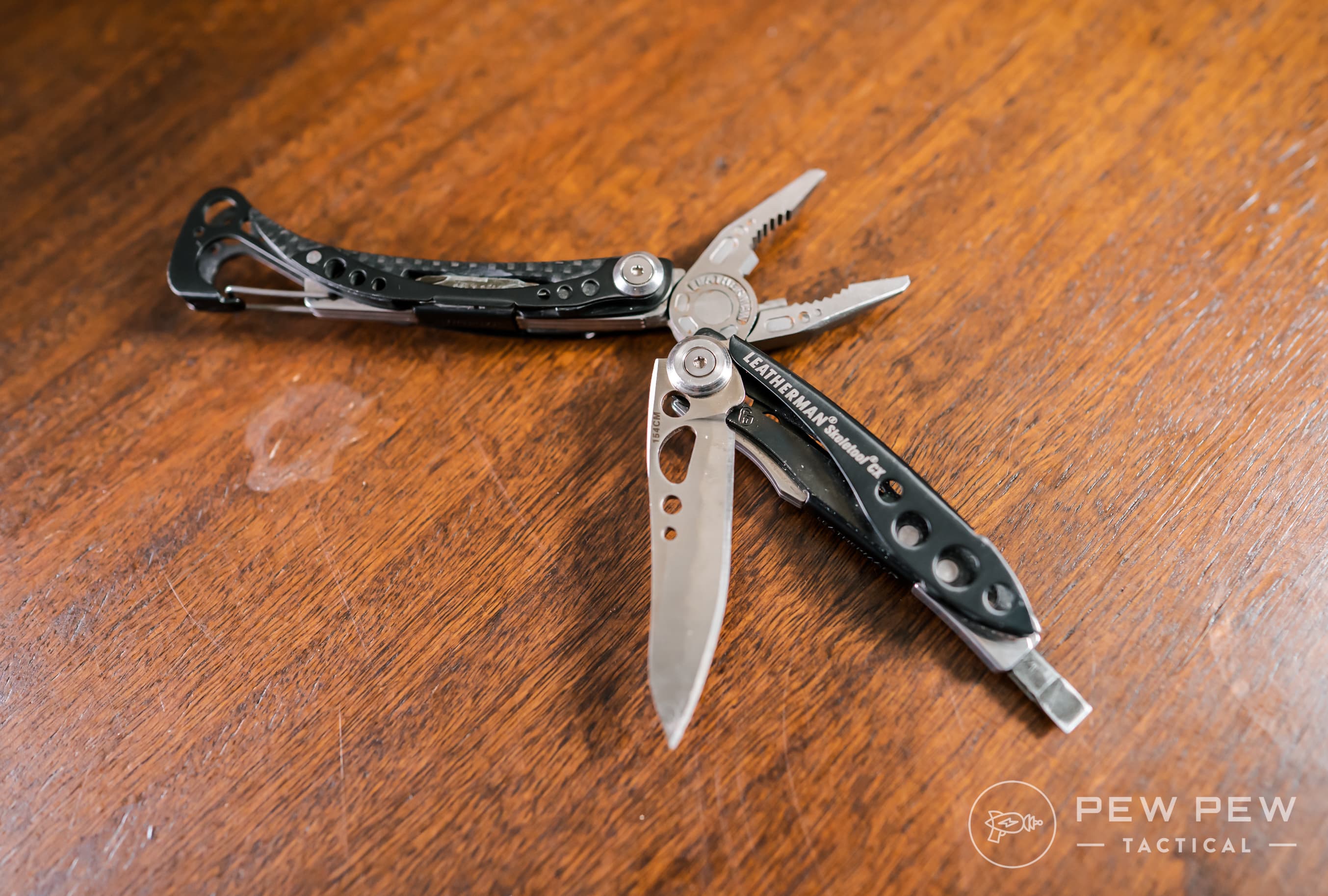 Leatherman Skeletool CX Opened