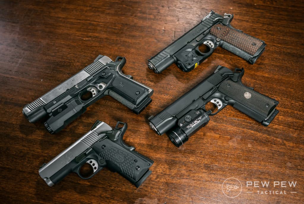 1911s with Lights & Lasers