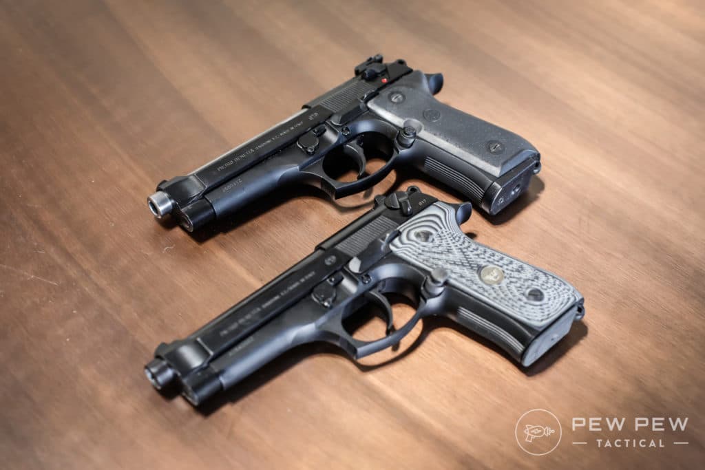 Two Beretta 92FS