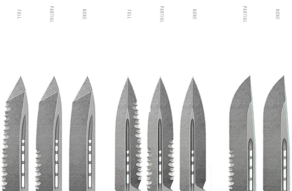 Blade Serrations