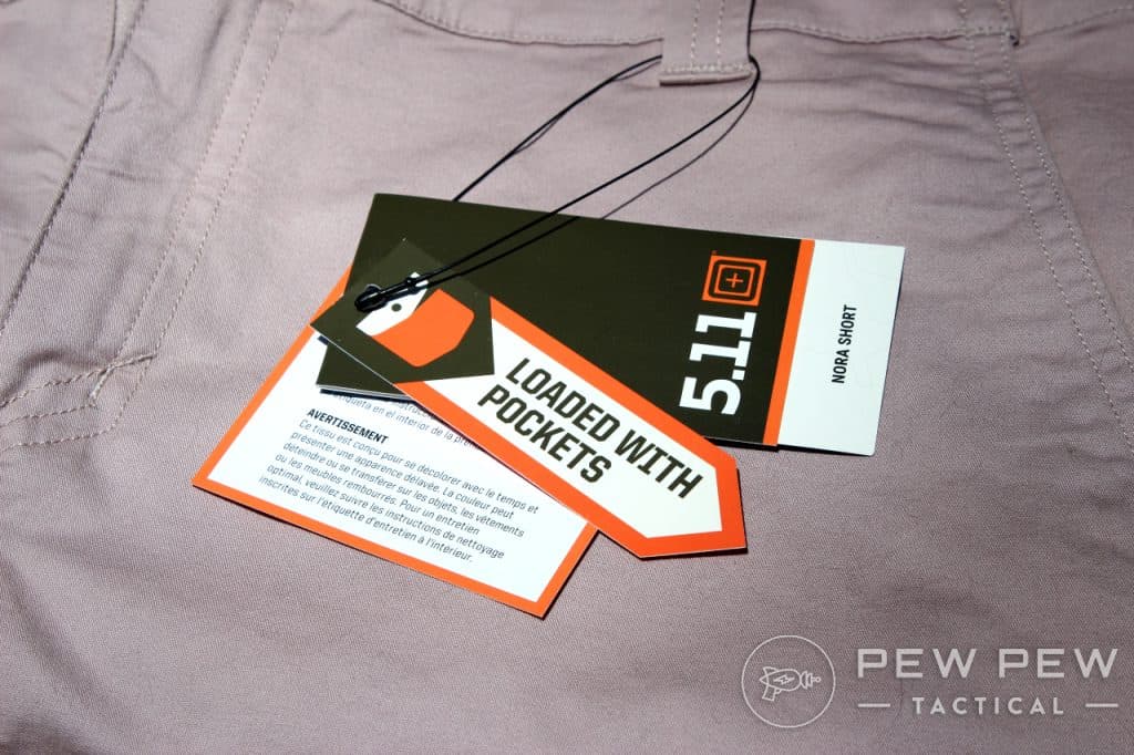 5.11 Loaded with Pockets tag
