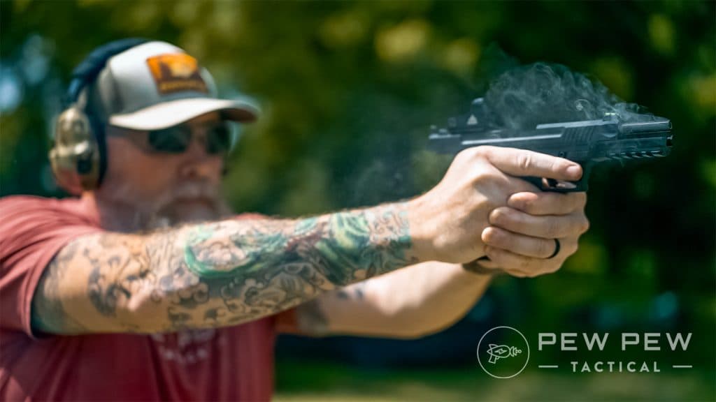 Ruger 57 smoking