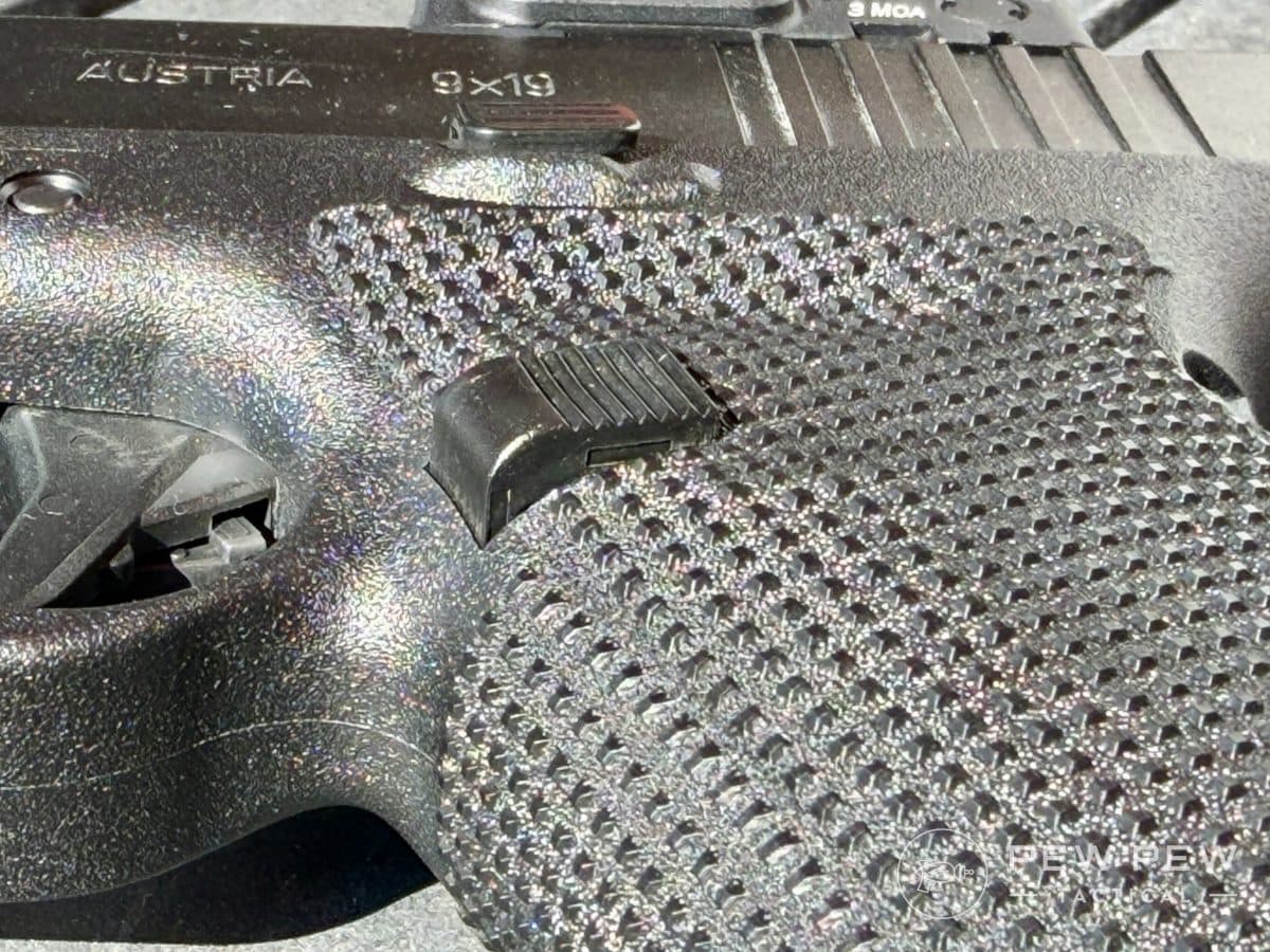 Glock Gen 6 mag release