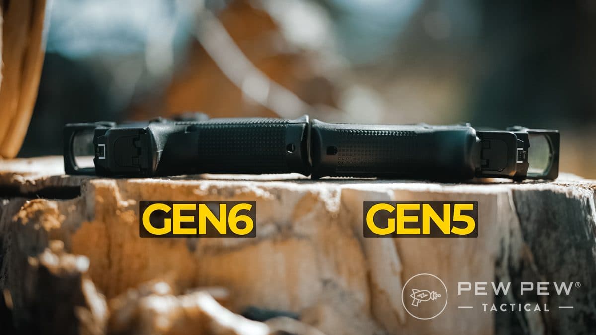 Glock Gen 6 side by side
