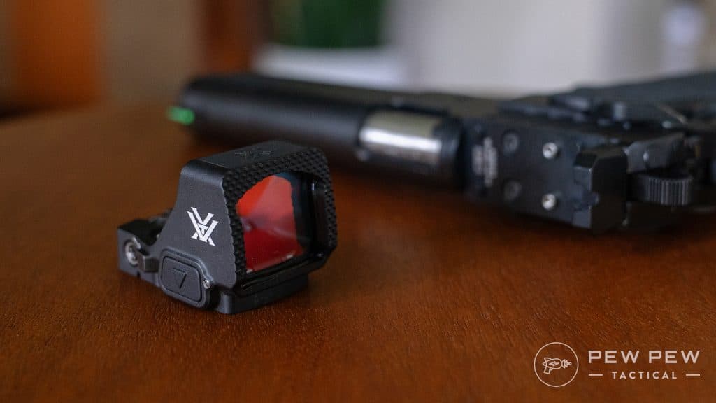 Post Thumbnail Image for post: New Product Highlight: Vortex Defender-XL Competition Pistol Red Dot