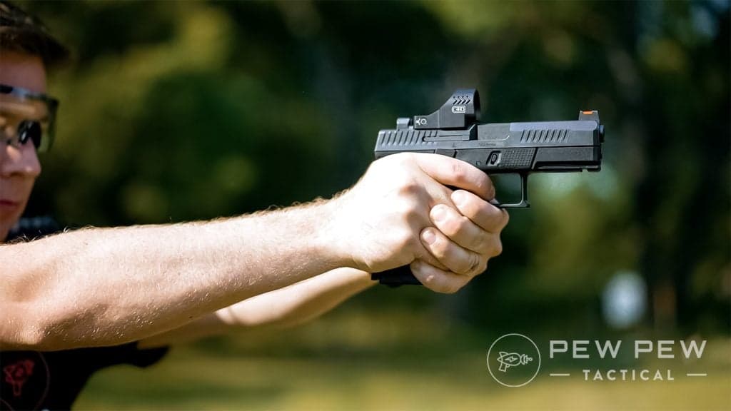 Post Thumbnail Image for post: CZ P-10 C Pistol [Long Term Review]: 1,500+ Rounds Later